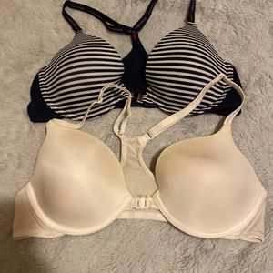 TOMMY HILFIGER AND CALVIN KLEIN 34B BRAS